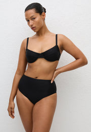 High Waist Brief - Black - Matteau